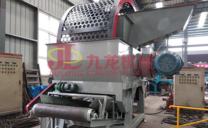 橡胶轮胎撕碎机