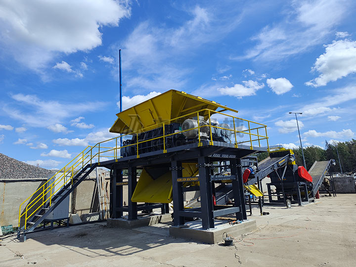 工业固废撕碎机 工业固废撕碎机