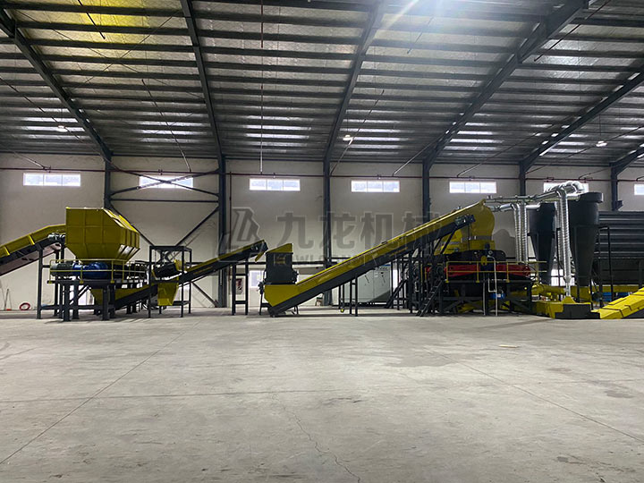 废纸干法制浆生产线